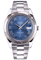 Rolex Datejust II Blue Roman Dial 116334