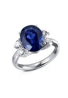 Кольцо Ralfdiamonds кольцо с сапфиром 5,60 ct Deep Blue/VS