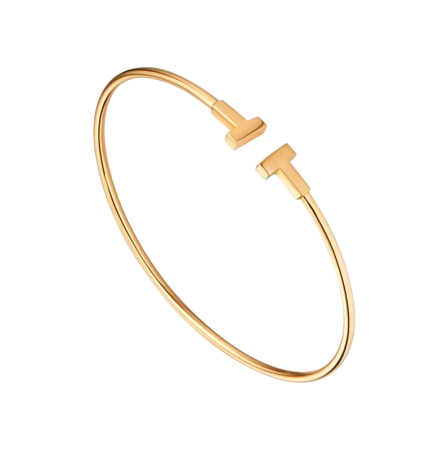 Tiffany & Co T Wire Yellow Gold 60010760