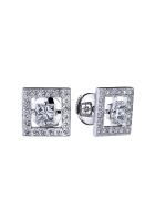 Серьги Boucheron Ava Square Princess Cut Diamond Earrings JCOT7AFA02