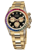 Швейцарские часы Rolex Daytona Yellow Gold Rainbow 116528