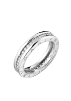 Кольцо Bvlgari B.Zero1 White Gold Single Band Diamond Ring AN850656