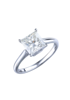 Кольцо Albedo 2,05 ct J/VS1 Princess Diamond White Gold