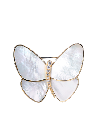 Брошь Van Cleef & Arpels Butterfly Clip VCARA64100