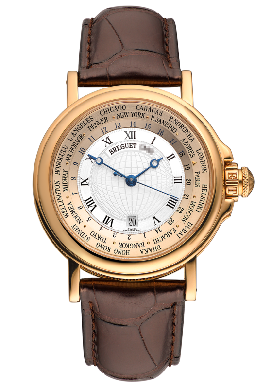 Швейцарские часы Breguet Marine Hora Mundi 24 World Time Zones 3700BA/12/9V6