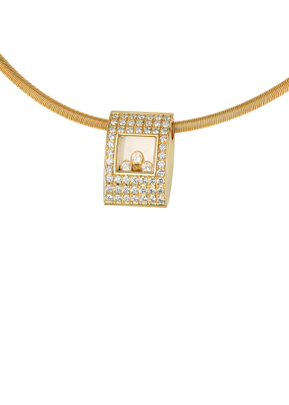 Подвеска Chopard Happy Diamonds Yellow Gold 79/3180