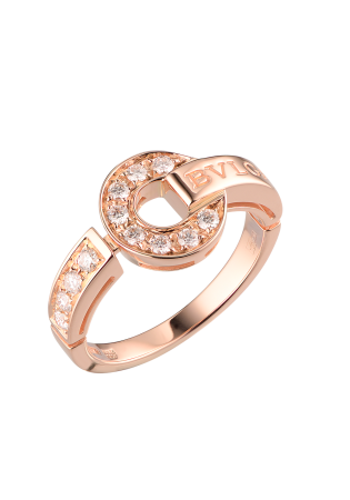 Кольцо Bvlgari - Rose Gold Diamonds 346214
