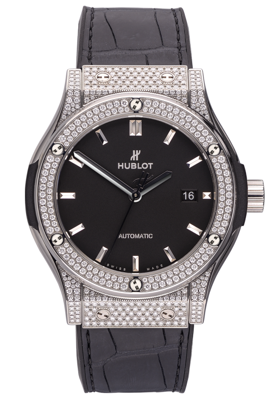 Hublot Classic Fusion Titanium Pavé 542.NX.1171.LR.1704