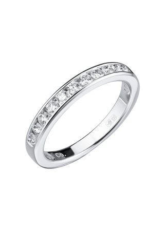 Кольцо Tiffany & Co Setting Wedding Band in Platinum with a Half-circle of Diamonds 3 mm 60004010