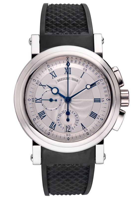 Швейцарские часы Breguet Marine Chronograph White Gold 5827BB/12/5ZU